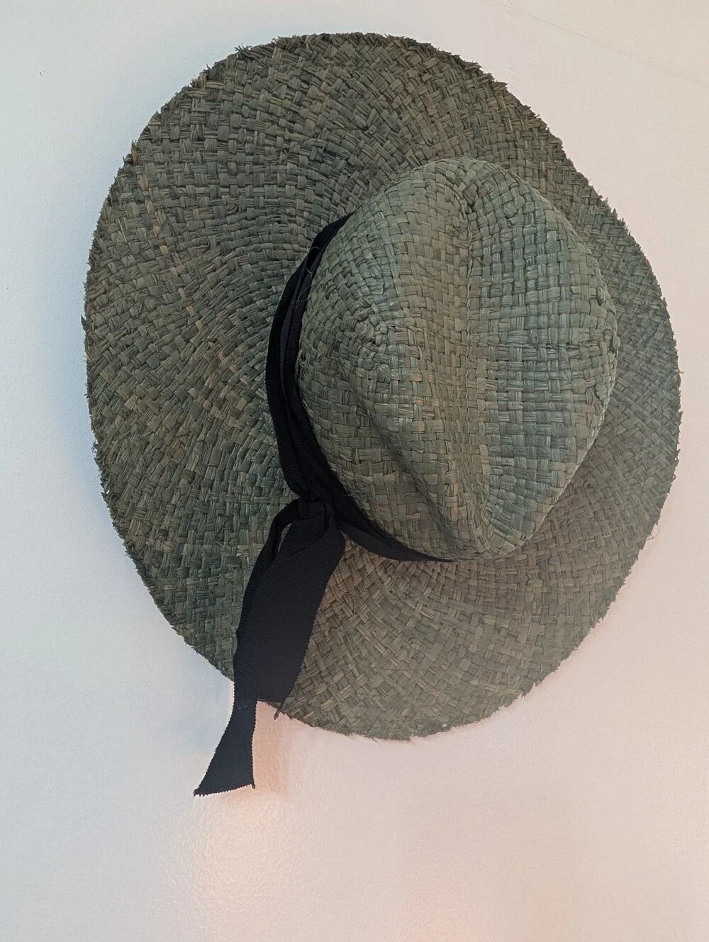 Wyeth Woven Grass‎ Rancher Hat Green OS